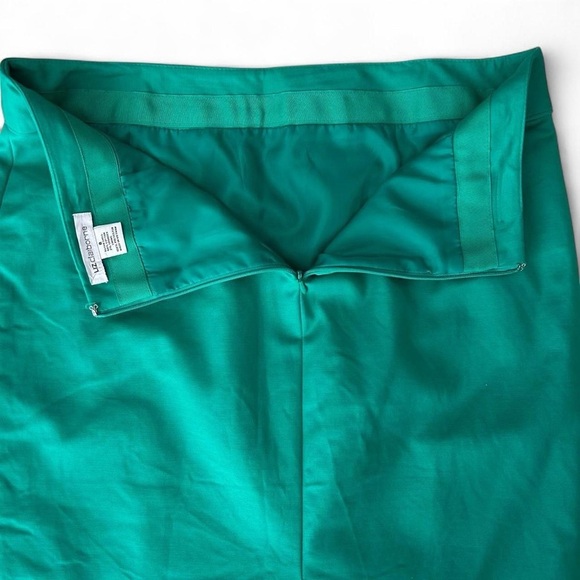 Liz Claiborne Emerald Green Ponte Pencil Skirt – Size 8 - Picture 4 of 5